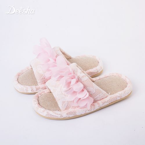 Chaussons enfants en coton DEESHA pour printemps - semelle Ref 987243
