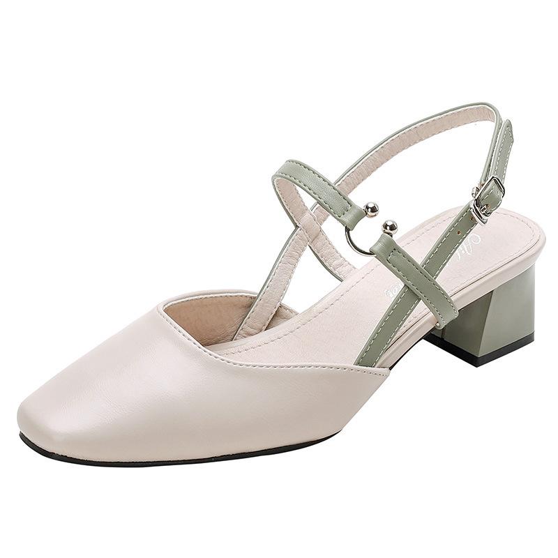 Chaussure été femme en Peau de vache - Ref 3433605