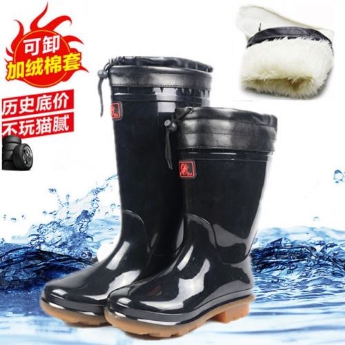 Chaussures - bottes caoutchouc homme pour hiver semelle Ref 959191