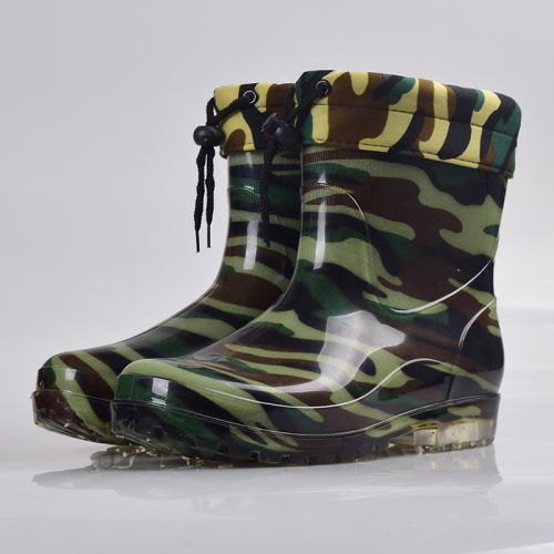 Chaussures - bottes caoutchouc homme pour hiver semelle plastique Ref 959285