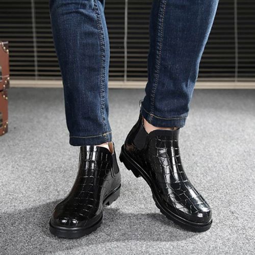 Chaussures - bottes caoutchouc homme pour hiver semelle Ref 959294