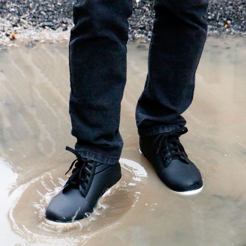 Chaussures - bottes caoutchouc homme pour hiver semelle plastique Ref 959751