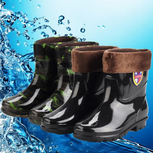 Chaussures - bottes caoutchouc homme pour hiver semelle plastique Ref 959921