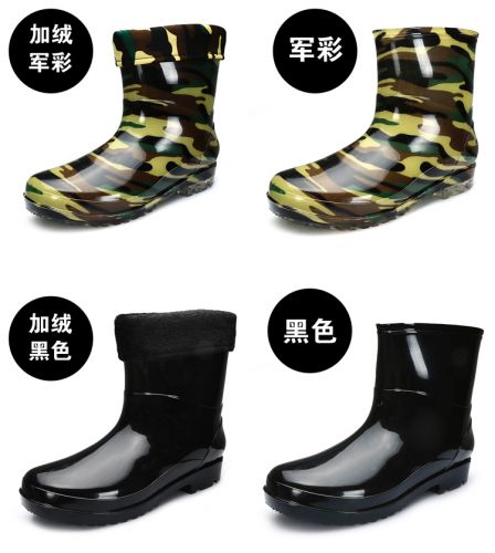  Chaussures - bottes caoutchouc homme pour printemps semelle plastique Ref 960398