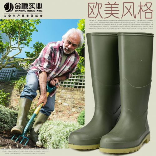 Chaussures - bottes caoutchouc homme pour hiver semelle plastique Ref 960427