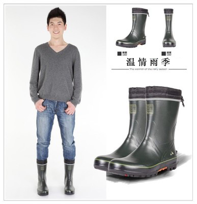 Chaussures - bottes caoutchouc homme pour printemps semelle Ref 960559