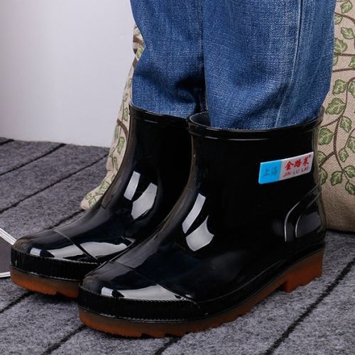 Chaussures - bottes caoutchouc homme pour hiver semelle plastique Ref 960767