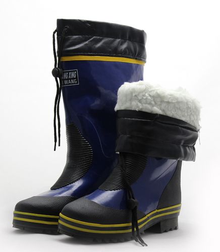 Chaussures - bottes caoutchouc homme pour hiver semelle Ref 960819