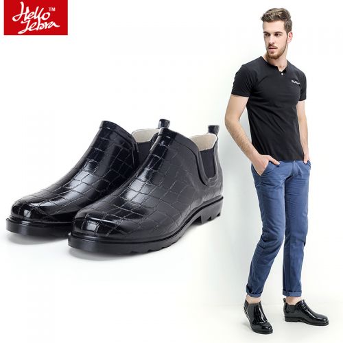 Chaussures - bottes caoutchouc homme HELLOZEBRA pour printemps semelle Ref 960868