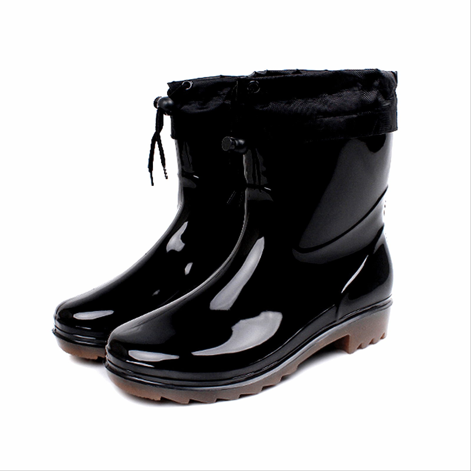 Chaussures - bottes caoutchouc homme pour hiver semelle plastique Ref 960899