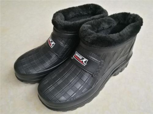 Chaussures - bottes caoutchouc homme pour hiver semelle Ref 961012