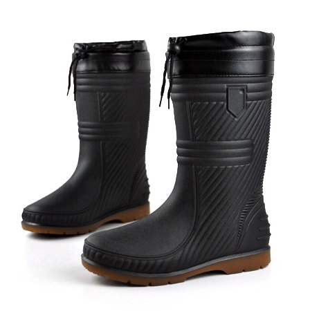 Chaussures - bottes caoutchouc homme pour hiver semelle Ref 961036
