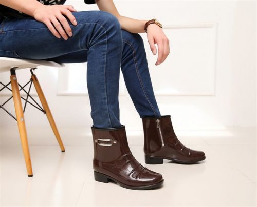 Chaussures - bottes caoutchouc homme semelle plastique Ref 961466