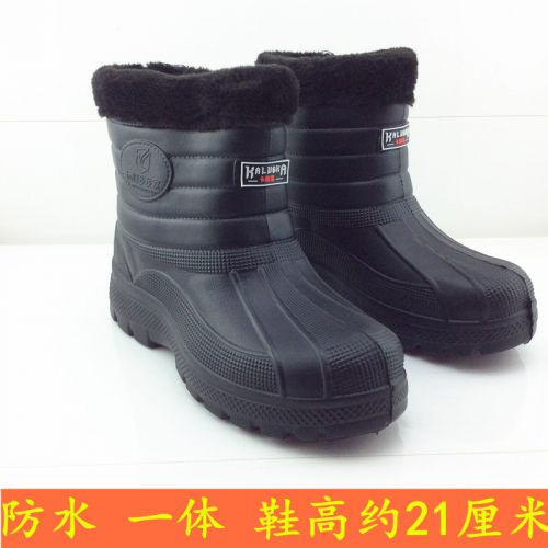 Chaussures - bottes caoutchouc homme pour hiver semelle mousse Ref 961972