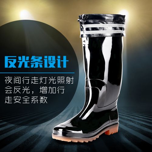Chaussures - bottes caoutchouc homme pour printemps Ref 962395