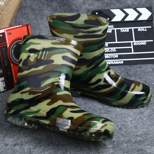 Chaussures - bottes caoutchouc homme pour été semelle plastique Ref 962406