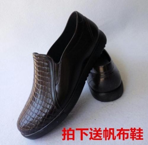 Chaussures - bottes caoutchouc homme pour printemps semelle plastique Ref 962684