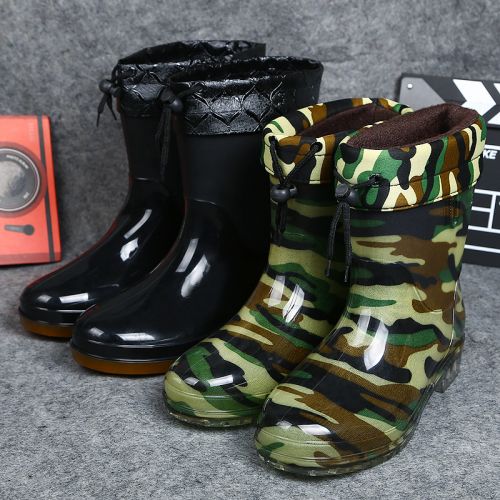 Chaussures - bottes caoutchouc homme pour hiver semelle Ref 962827