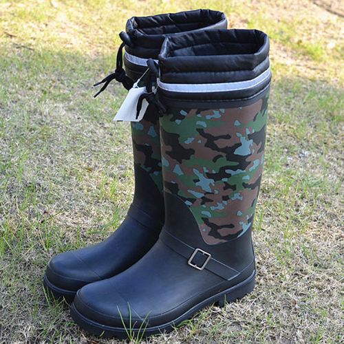 Chaussures - bottes caoutchouc homme pour hiver semelle Ref 963158