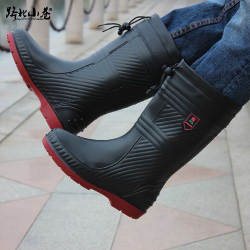 Chaussures - bottes caoutchouc homme pour hiver semelle plastique Ref 963958