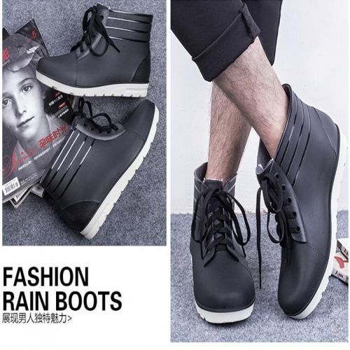 Chaussures - bottes caoutchouc homme pour hiver semelle plastique Ref 964181