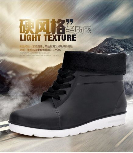 Chaussures - bottes caoutchouc homme pour hiver semelle plastique Ref 964282