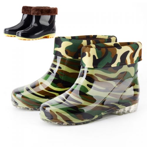 Chaussures - bottes caoutchouc homme pour hiver semelle plastique Ref 964504