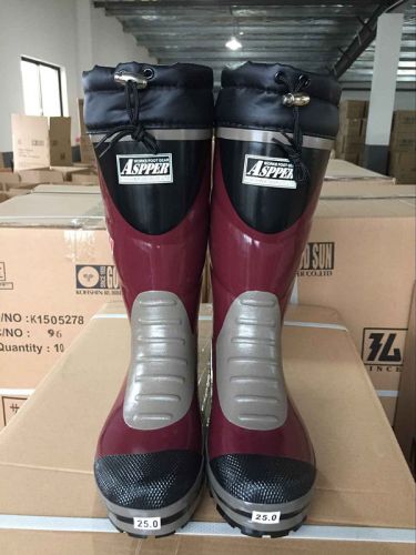 Chaussures - bottes caoutchouc homme pour hiver semelle Ref 964532
