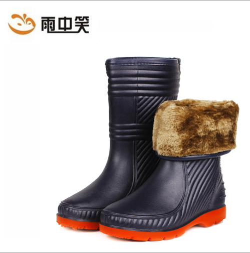 Chaussures - bottes caoutchouc homme pour hiver semelle Ref 964636