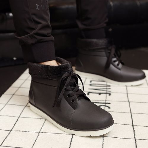Chaussures - bottes caoutchouc homme pour hiver semelle Ref 965018