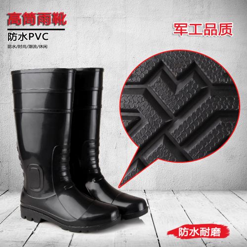 Chaussures - bottes caoutchouc homme pour printemps semelle plastique Ref 965134