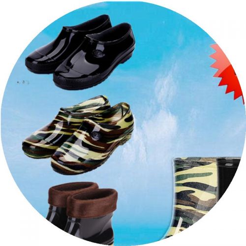 Chaussures - bottes caoutchouc homme pour printemps Ref 966762
