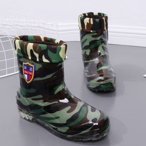 Chaussures - bottes caoutchouc homme pour hiver semelle plastique Ref 969543