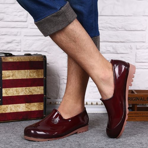 Chaussures - bottes caoutchouc homme pour printemps Ref 970697