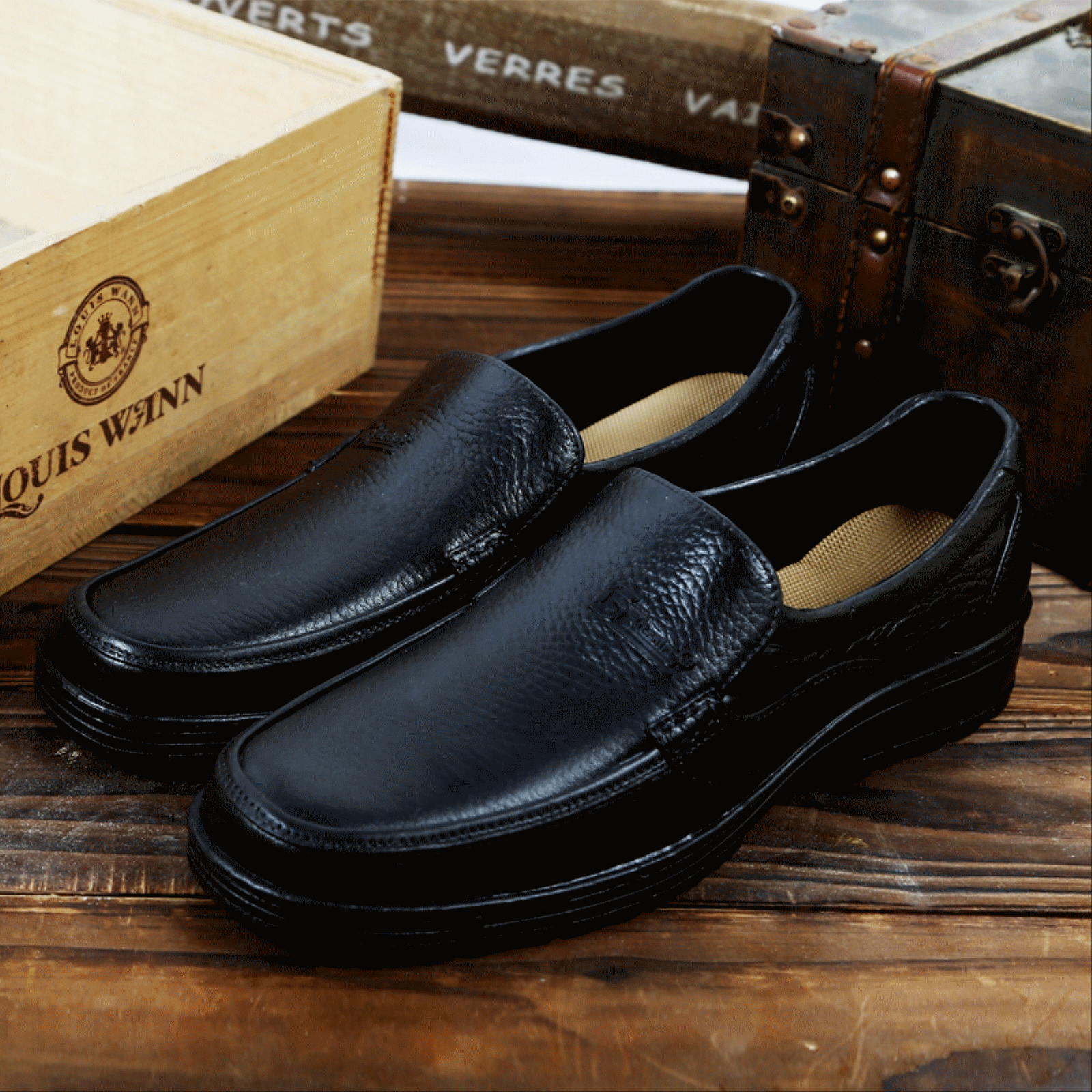 Chaussures - bottes caoutchouc homme pour printemps semelle plastique Ref 971068