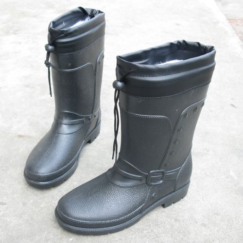 Chaussures - bottes caoutchouc homme pour hiver semelle plastique Ref 971291