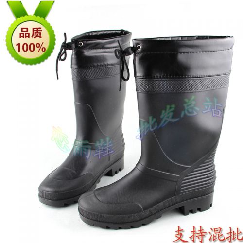 Chaussures - bottes caoutchouc homme pour hiver semelle plastique Ref 971526