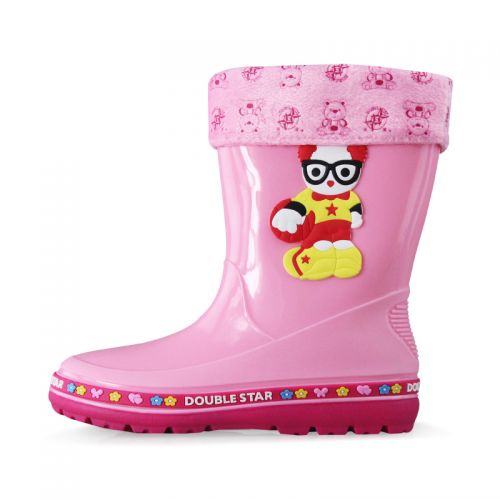 Chaussures - bottes caoutchouc homme DOUBLE STAR pour hiver semelle plastique Ref 971602