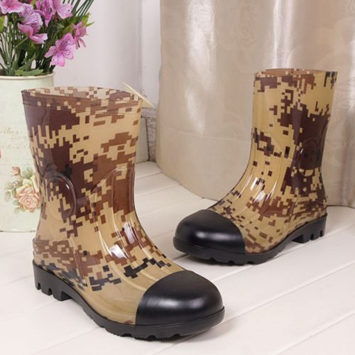 Chaussures - bottes caoutchouc homme pour printemps semelle plastique Ref 971972