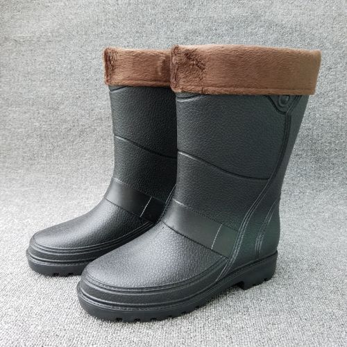 Chaussures - bottes caoutchouc homme pour hiver semelle Ref 971981