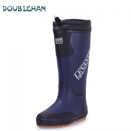 Chaussures - bottes caoutchouc homme DOUBLE HAN pour hiver semelle Ref 972086