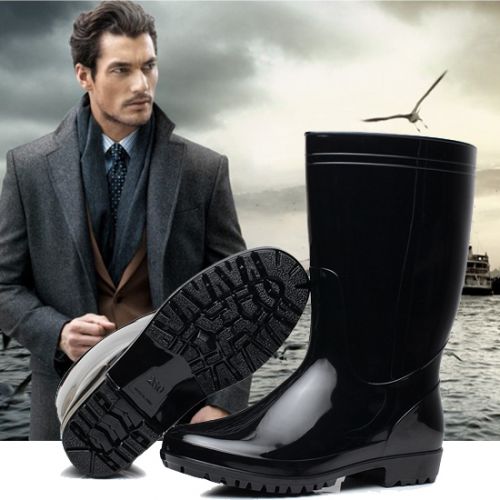 Chaussures - bottes caoutchouc homme pour printemps semelle plastique Ref 972443