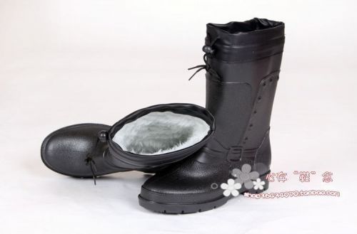 Chaussures - bottes caoutchouc homme pour hiver semelle Ref 972458