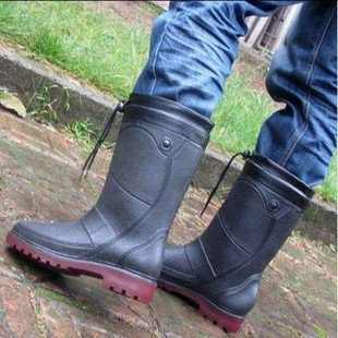 Chaussures - bottes caoutchouc homme pour hiver semelle Ref 972728