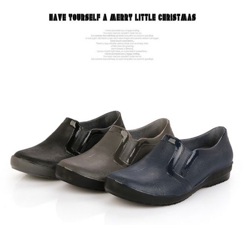 Chaussures - bottes caoutchouc homme pour printemps semelle plastique Ref 972734