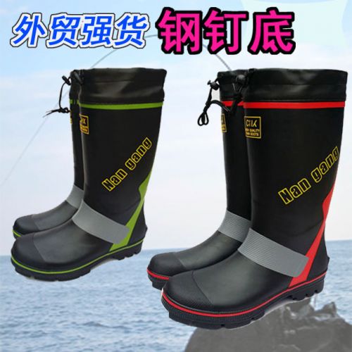 Chaussures - bottes caoutchouc homme pour printemps semelle Ref 972987
