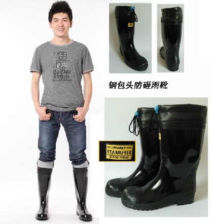 Chaussures - bottes caoutchouc homme pour printemps semelle Ref 972998