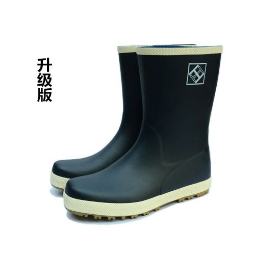 Chaussures - bottes caoutchouc homme pour printemps semelle Ref 973340