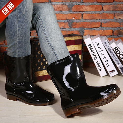 Chaussures - bottes caoutchouc homme pour printemps semelle plastique Ref 973749