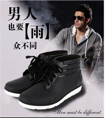 Chaussures - bottes caoutchouc homme pour hiver semelle plastique Ref 973785
